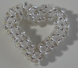 sydän kirkas hopeasisus