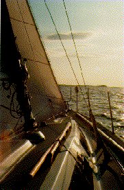 I'm sailing on Lake Hytiinen